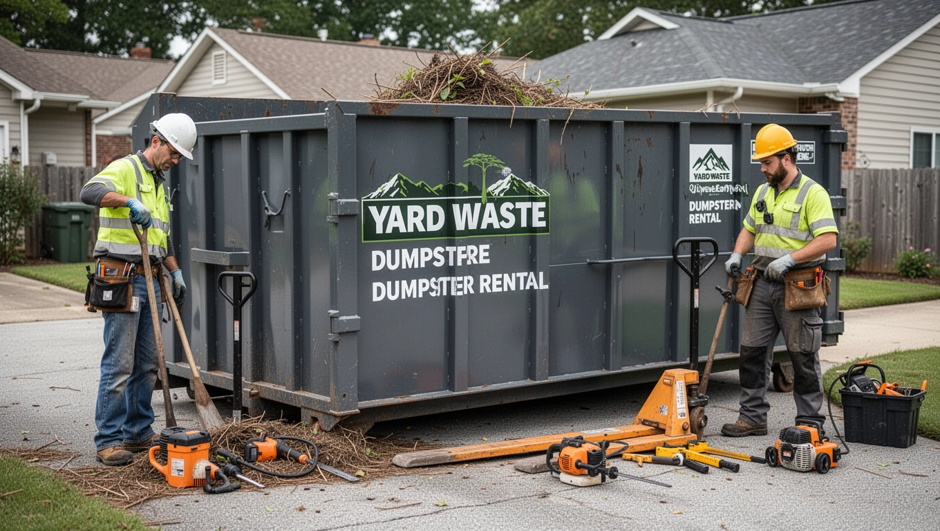 Yard Waste Dumpster Rental